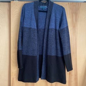 Long Blue Cardigan